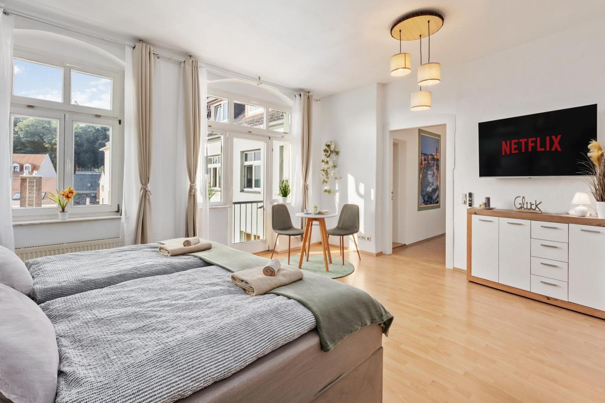 Neu Meissen Altstadt Familyoase Wlan Netflix Magenta Disney Экстерьер фото
